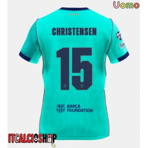 Barcelona Andreas Christensen #15 Terza Maglia 2026-27 Manica Corta Barcelona Andreas Christensen #15 Terza Maglia 2026-27 Manica Corta